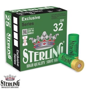 STERLING 12 Cal. 32 G. No: 10 Bior Tapa Av Fişeği