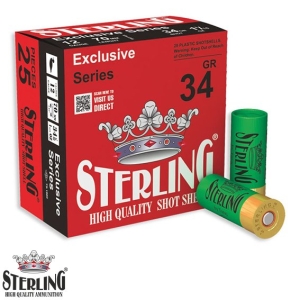 STERLING 12 Cal. 34 G. No: 02 Av Fişeği