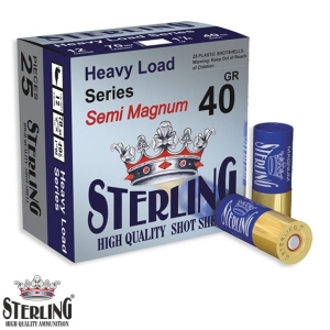 STERLING 12 Cal. 40 G. No: 7 Av Fişeği