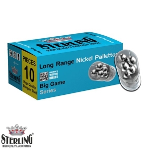 STERLING 12 Cal. Long Range Nikel Şevrotin Fişek