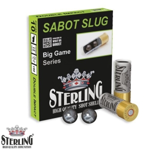 STERLING 12 Cal. Sabot Slug Tek Kurşun Av Fişeği