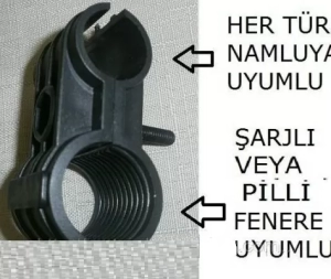 TÜFEK FENER BAGLANTI APARATI (sert plastık)