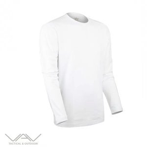 VAV Baseti-04 Uzun Kol Sweatshirt Beyaz XL