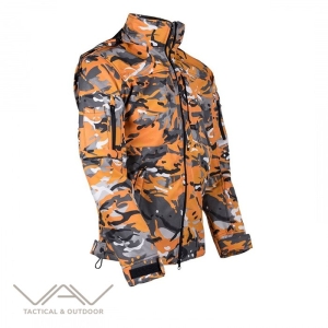 VAV Shell HT-01 Softshell Mont Yengeç Turuncu XL