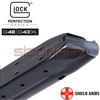 Shield Arms Glock 43X 15 Kapasiteli Metal Şarjör