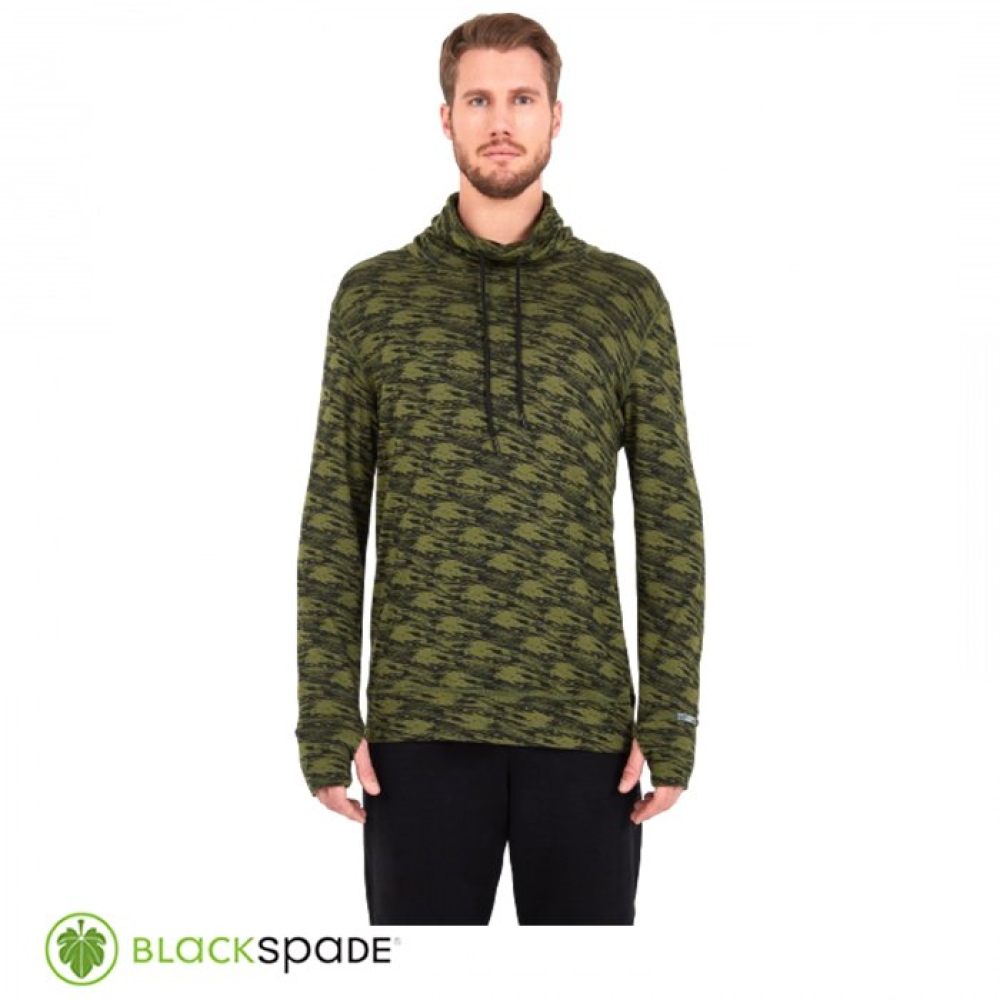 BLACKSPADE Sweatshirt Yeşil XXL