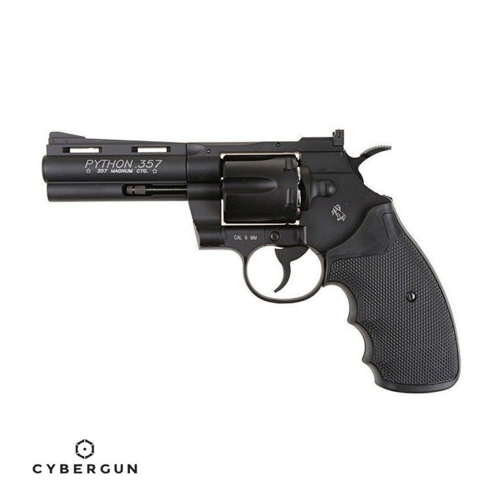 CYBERGUN Colt Python 4'' CNC Siyah Airsoft Tabanca