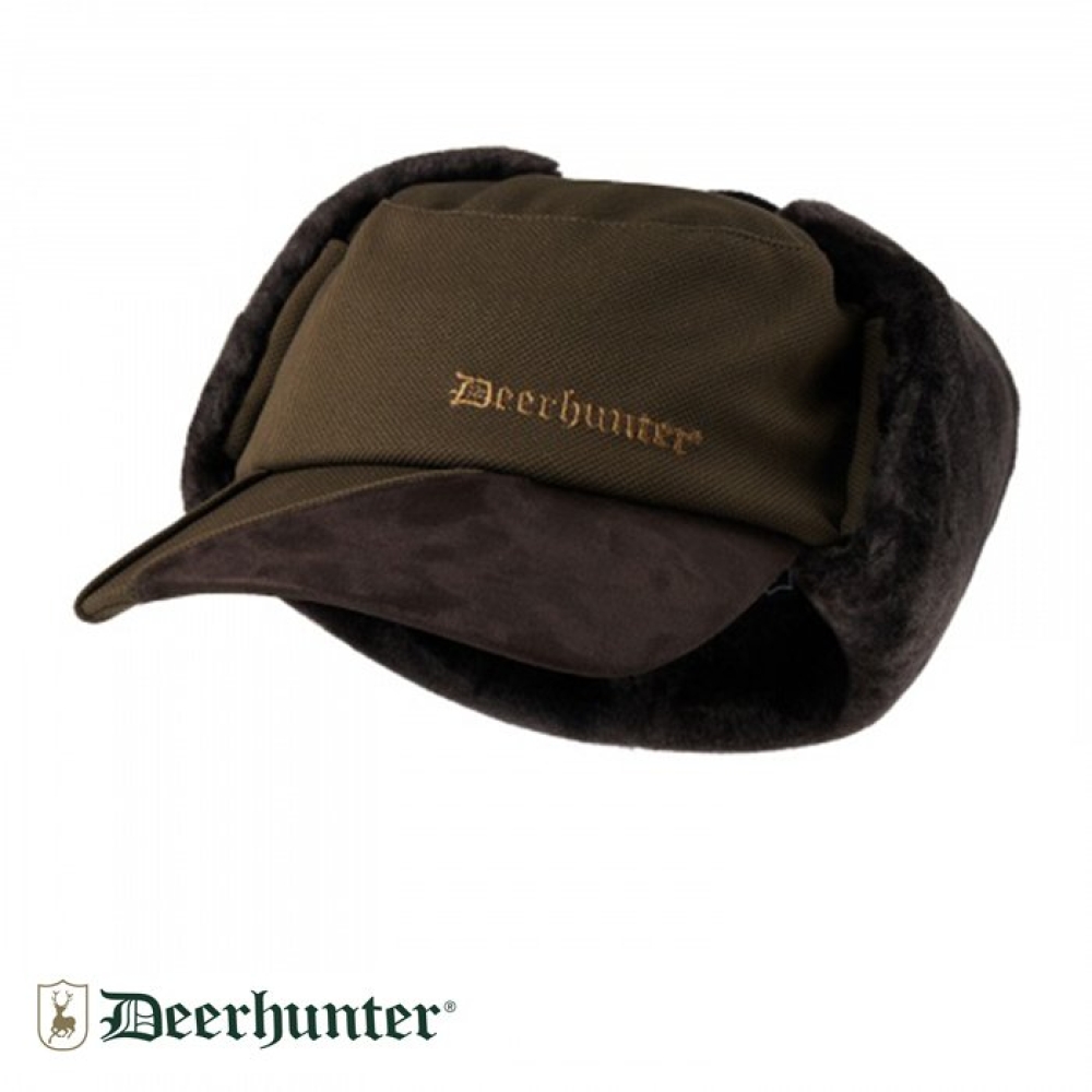 DEERHUNTER Muflon Koyu Yeşil Kışlık Şapka 60 / 61