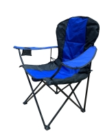 DFT Kollu Katlanır Premium Kamp Sandalyesi Mavi