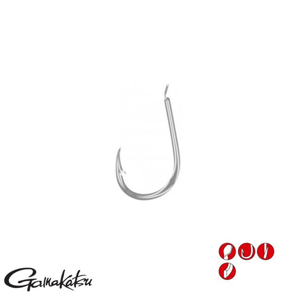 GAMAKATSU Hook LS-3310N (Nikel) #1 1/25