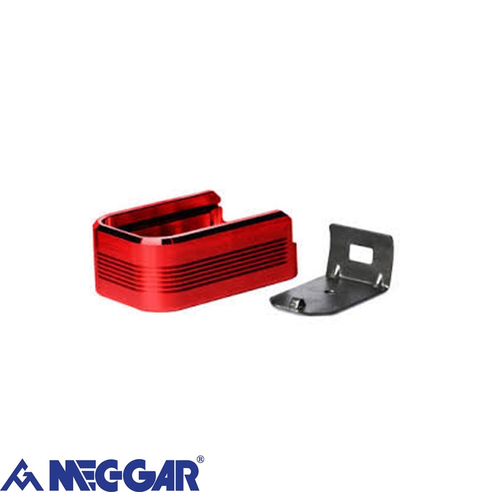 MEC-GAR Plus 2 Kırmızı Plastik Taban Set