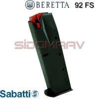 Sabatti Beretta 92 Fs Siyah 15'lı Tabanca Şarjörü