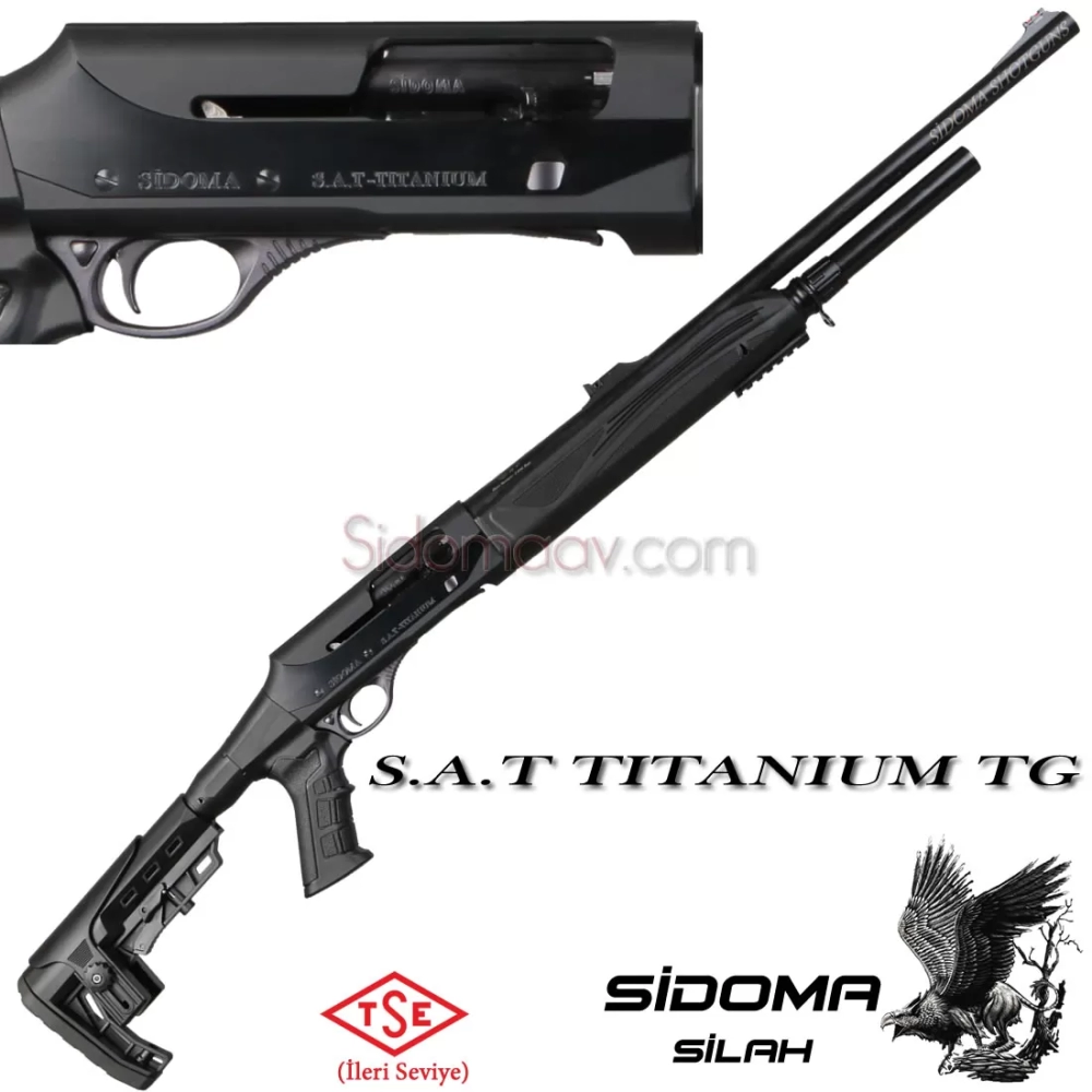 Sidoma SAT Titanium TG 61cm Otomatik Av Tüfeği