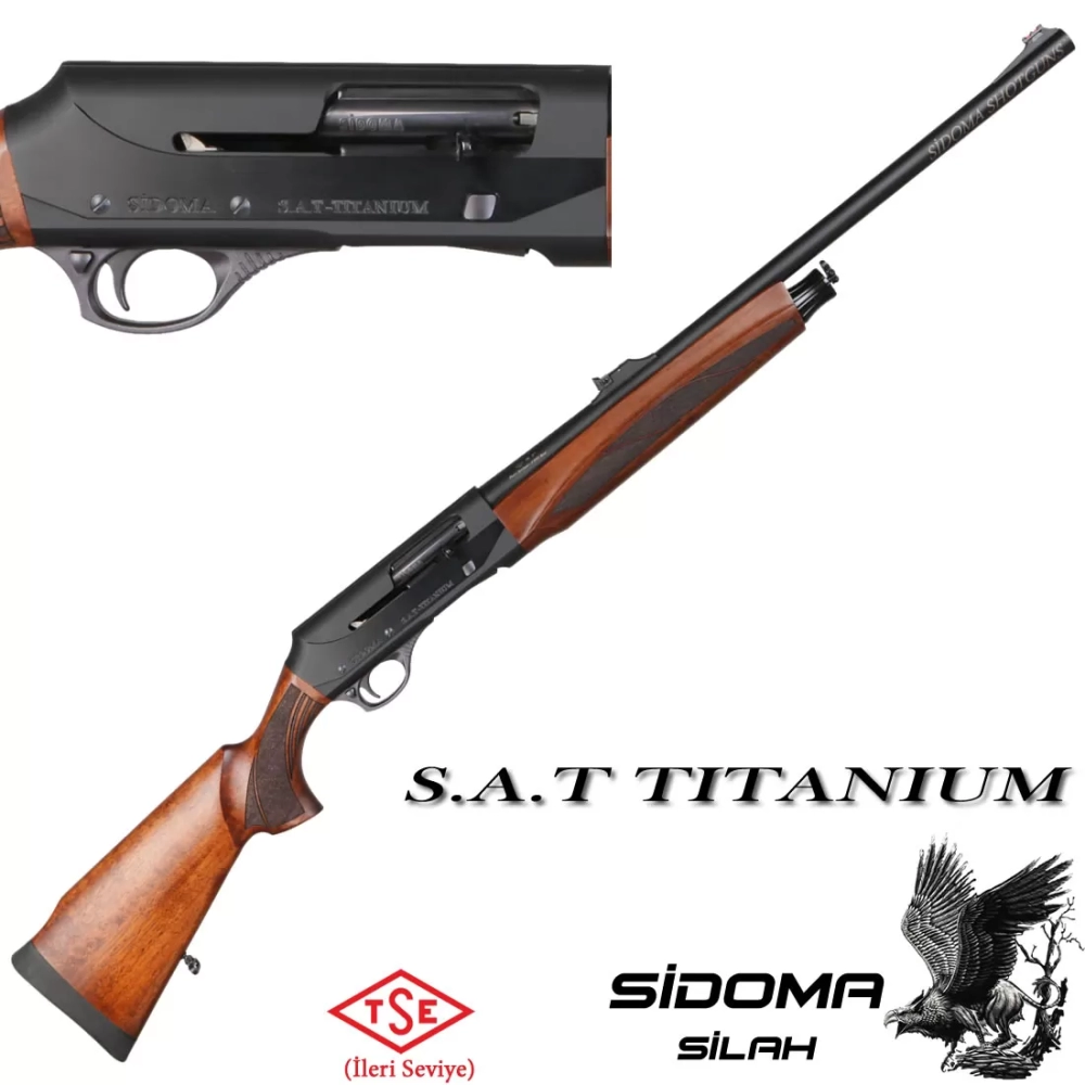 Sidoma SAT Titanium WG Slug Namlu Otomatik Av Tüfeği