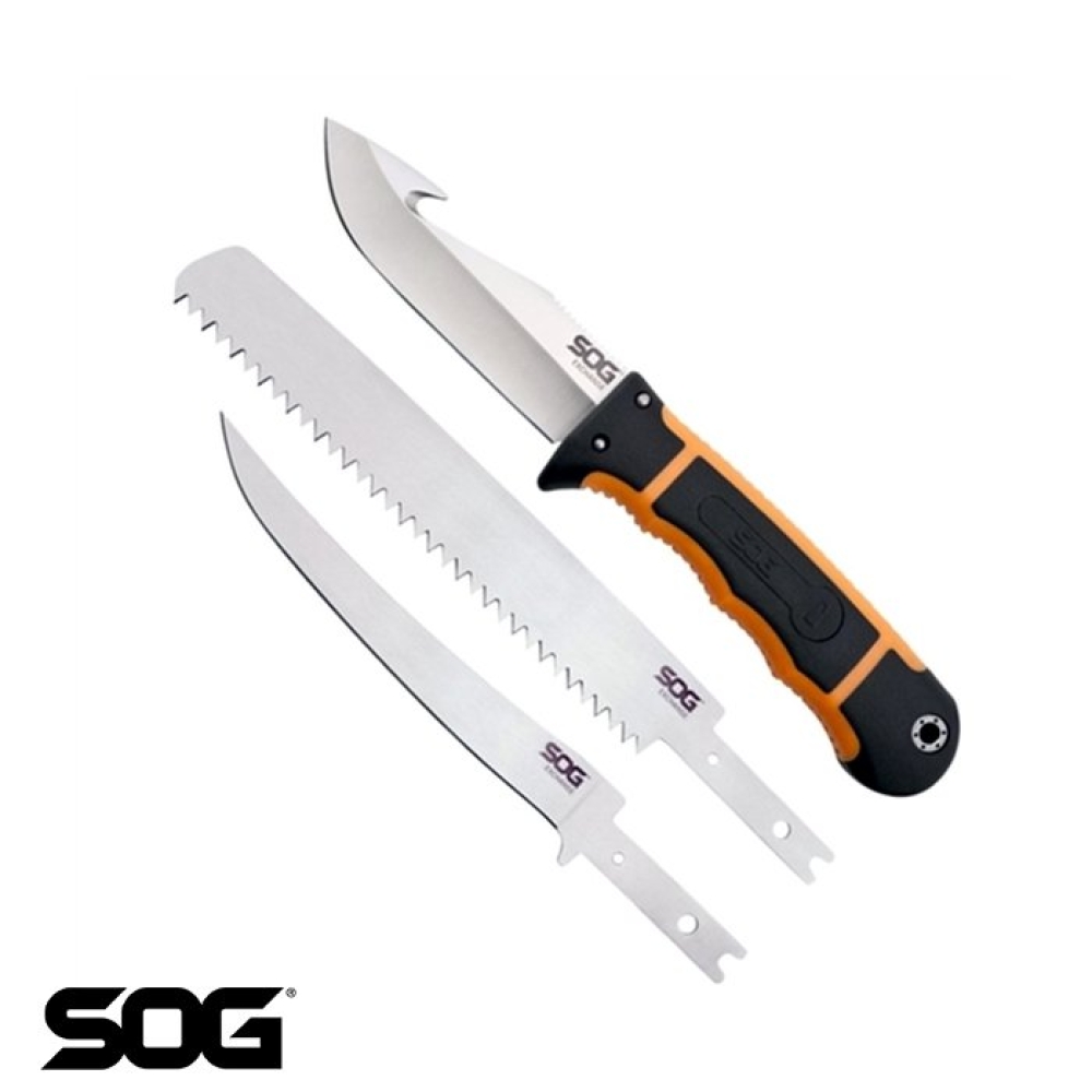 SOG Exchange Fileto-Kemik-Düz Bıçak