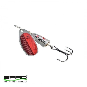 SPRO PC Spin C/Body 6G Reflex Red Döner Kaşık