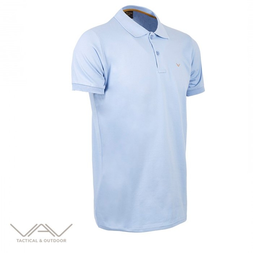 VAV Baselac-01 Kısa Kol Tişört Mavi XS