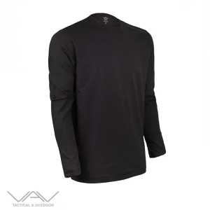 VAV Baseti-04 Uzun Kol Sweatshirt Siyah L