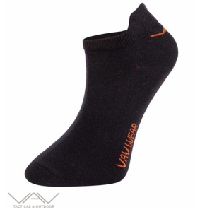 VAV Pod01 Kulaklı Erkek Patik Çorap Siyah 43-46