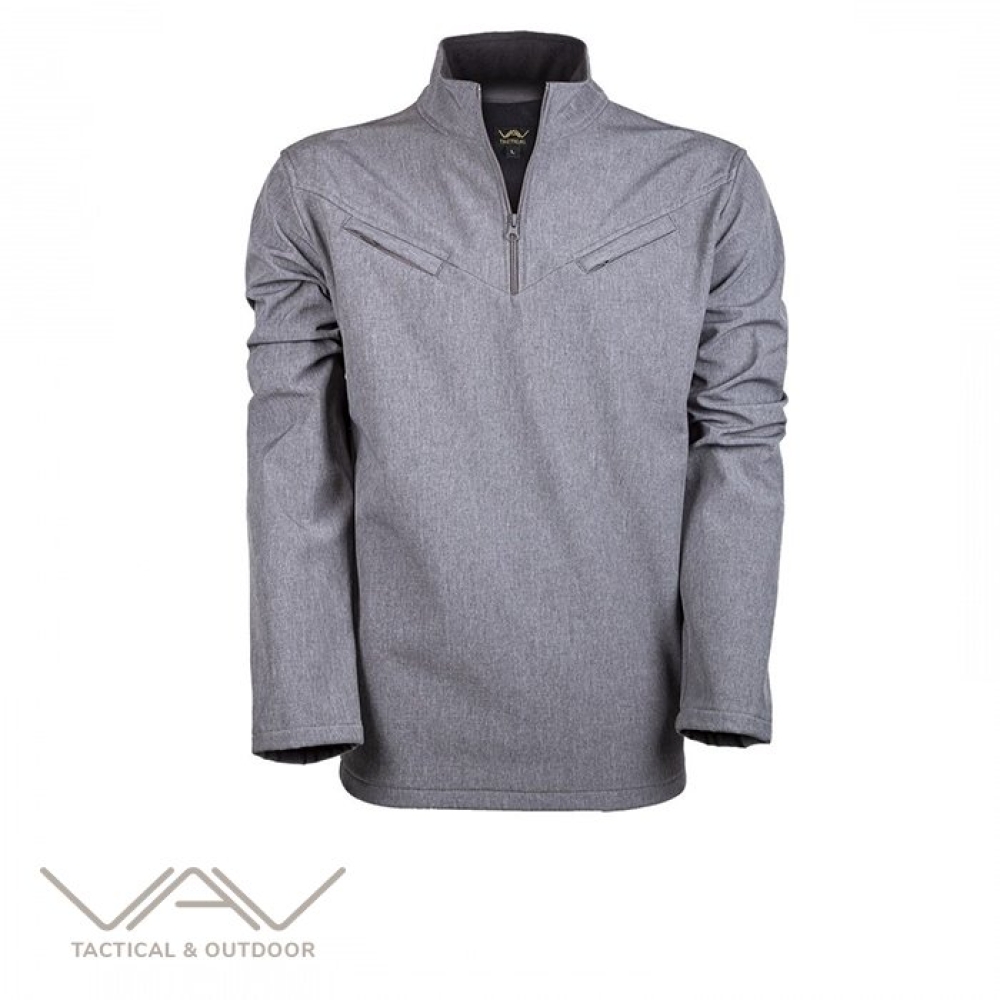 VAV Shellsw-01 Softshell Sweatshirt Gri XXL