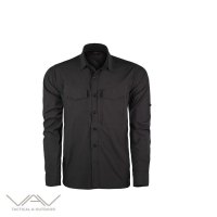 VAV Uzun Kol Gömlek Tacflex-01 Siyah M