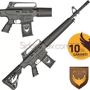 Husan Arms 12 cal Şarjörlü Av Tüfeği polimer alt gövde Teleskopik