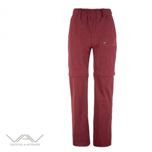 VAV Flextac 11 Outdoor Åžortlu Pantolon Bordo M