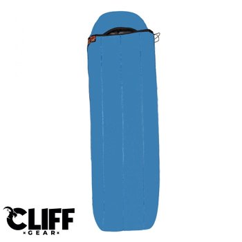 CLIFF GEAR Alpsee 3° Uyku Tulumu Mavi