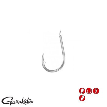 GAMAKATSU Hook LS-3310N (Nikel) #4 1/25
