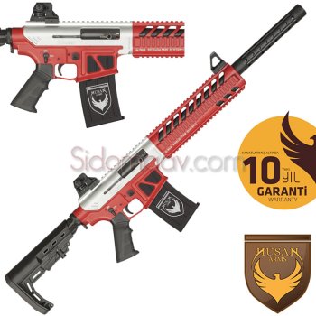 Husan Arms Metal Force 12 cal Kırmızı Beyaz Av Tüfeği