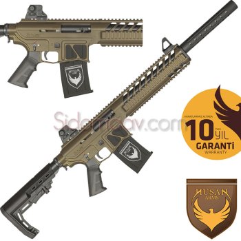 Husan Arms Metal Force Haki 12 cal otomatik av tüfeği