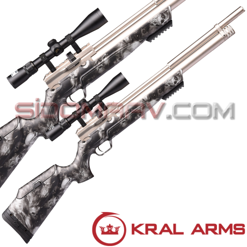 Kral Arms Puncher Maxi Skull Slient Marine Pcp Havalı Tüfek